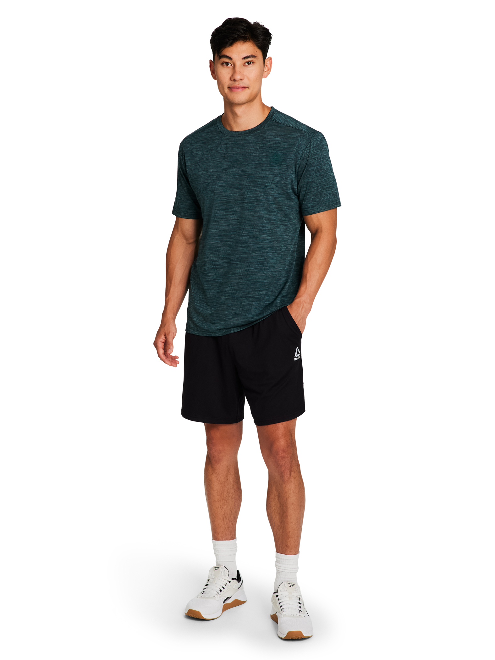 Reebok Men's & Big Men's Stride Performance Tee Shirt, Sizes XS-5XL