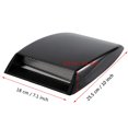 thumbnail image 1 of Bonnet Vent Cover,Universal Car Decorative Air  Intake Scoop Bonnet Vent Sticker Cover Hood Air Outlet Frame Cover, 1 of 6