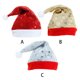 thumbnail image 2 of Inteprter Sombrero de Navidad Festival de Papá Noel Fiesta Año Nuevo Escuela Comedor Bar Decoración de jardín Gorro de felpa Cumpleaños para adultos Cocina y Comedor Oro Inteprter HA065386-02, 2 of 6