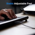 thumbnail image 1 of Perixx PERIBOARD-426 Wired Mini Low Profile Keyboard (Wired USB) US English Layout (11665), 1 of 5