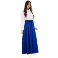 thumbnail image 5 of HPO Adult Women Cartoon Granny Blue & White Costume, Perfect for Halloween /Cosplay, Synthetic Fabric, 5 of 7