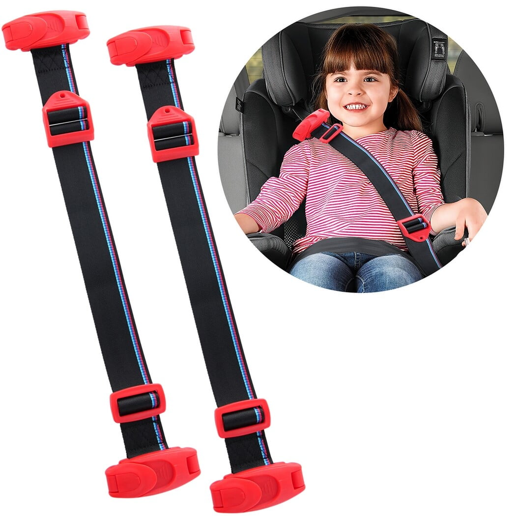 2-pack Kids Seat Belt Adjuster, Car Seat Belt Strap Positioner Clip for ...