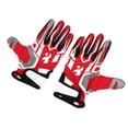 thumbnail image 1 of Un Par De Guantes De Fútbol Antideslizantes, Capa De Palma De Silicona, Guante De Bateo De Béisbol Transpirable, Guantes De Fútbol Portátiles De Rendimiento Mejorado Para, 1 of 7
