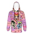 thumbnail image 6 of The Powerpuff G-i--r-l-s Kids' Hoodie 3d Print Sweatshirt Soft Pullover Hooded With Big Pockets For Boys Or Girls, 6 of 8