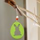thumbnail image 1 of Feliz Pascua Adorno colgante Decoración colgante Adornos de bricolaje Decoración Rebanada Artesanía para suministros de fiesta, , al aire libre, Conejo Hueco Verde perfecl colgante colgante, 1 of 8