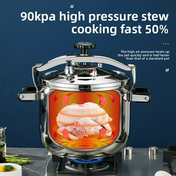 Pressure cooker for fast food cooking, six-layer safety protection, explosion-proof pressure cooker.