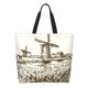 thumbnail image 1 of Balery Dutch Windmill Bolsa Tote Estilo Estético con Cremalleras, Bolsa de Hombro, Bolsa de Compras Grande y Plegable, 1 of 8