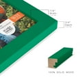 thumbnail image 3 of Grooved 8 in. x 10 in. Green Picture Frame (Set of 2), 3 of 8