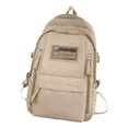 thumbnail image 3 of Mochila Para Mujer, Mochila Para Ordenador Portátil, Mochila Escolar Para Estudiantes, Adolescentes, Color Caqui, 3 of 8