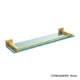 thumbnail image 4 of Montero Collection 22 Inch Glass Shelf with Gallery Rail, 4 of 5