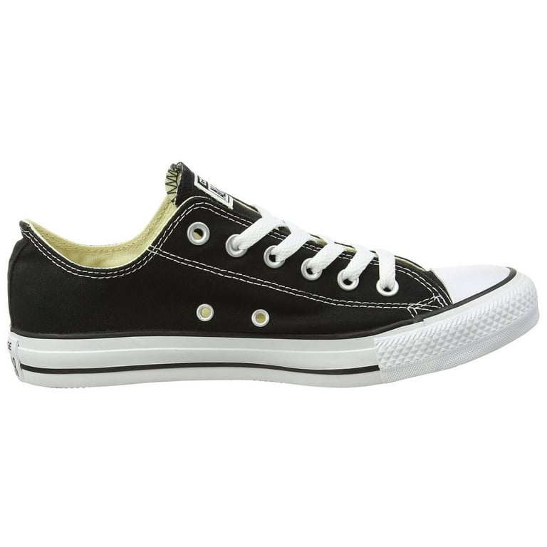 fortvivlelse prøve give Converse All Star Ox Black Ankle-High Fashion Sneaker - Walmart.com
