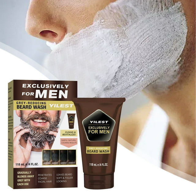 Puntoco Crema de afeitar Espuma suavizante suave para barba Crema de afeitar para barba para hombres 118 g