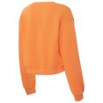 thumbnail image 3 of Women's ZooZatz Tennessee Orange Tennessee Volunteers Chenille Cropped Sweatshirt, 3 of 4