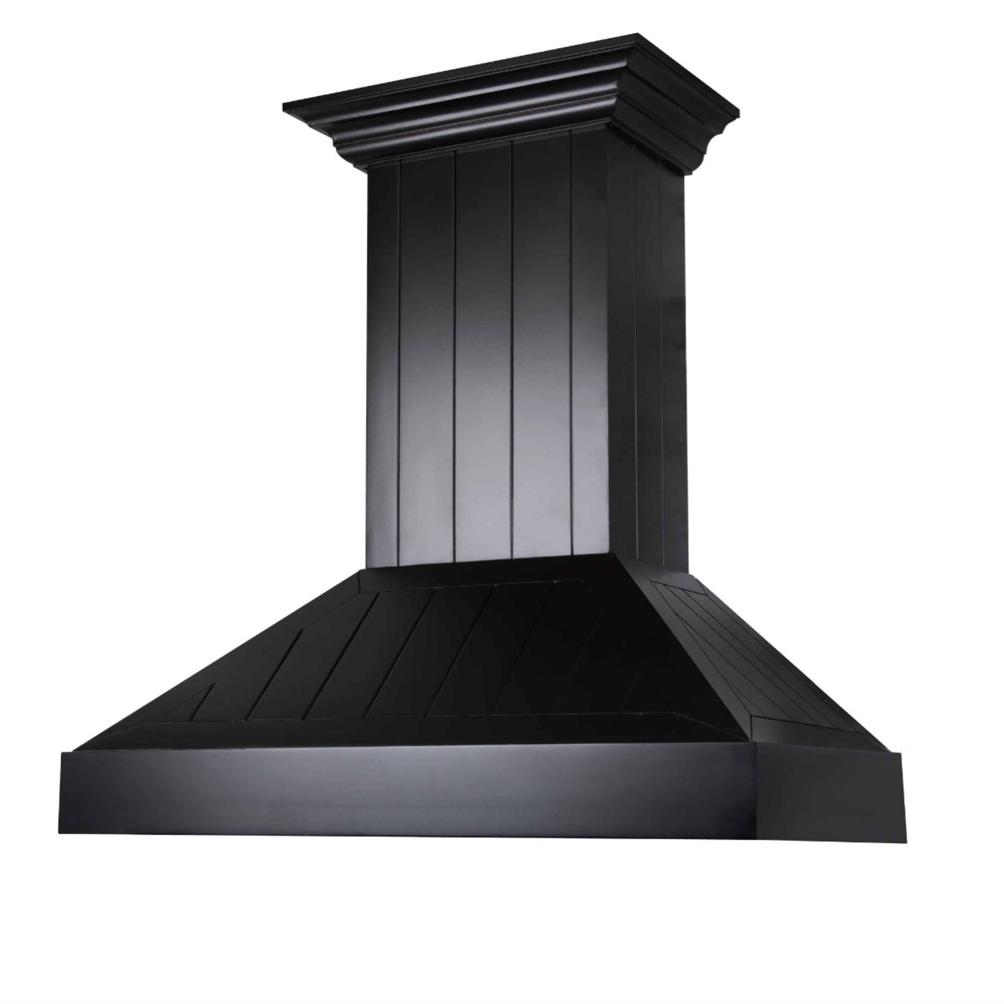 ZLINE 36 in. Wooden Wall Mount Range Hood in Black - Includes Motor (KPCC-36)