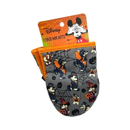 

Disney Goofy Mickey & Minnie Mouse Halloween Mini Oven Mitts Set