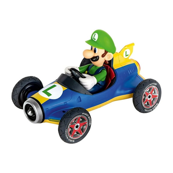 Carrera Officially Licensed Nintendo Mario Kart Remote Control Car, Luigi