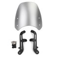 thumbnail image 2 of ABS Plastic Motor Windshield WindScreen for Triumph Bonneville T100 T120 Silver, 2 of 10