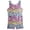 Pink / blue / yellow, minnie mouse, variant on Disney The Little Mermaid Ariel Gymnastics Leotard Romper Toddler to Kid