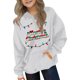 thumbnail image 5 of Sudadera con capucha para niñas y niños, sudadera de manga larga con cuello redondo y estampado de moda, jersey con bolsillo, sudadera de poliéster para niñas, 5 of 8