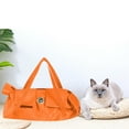 thumbnail image 3 of Bolsa de aseo para gatos, , transpirable, antimordeduras, para uñas Naranja 37cmx24cm S Zulema Bolsa de aseo para gatos, 3 of 7