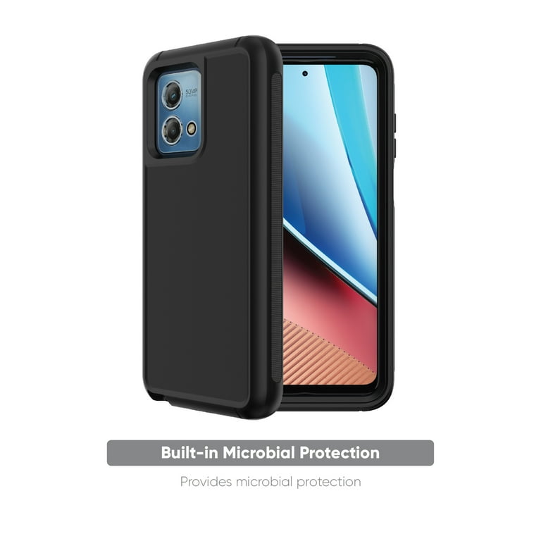 Rugged Phone Case for moto g STYLUS LTE (2023) Black