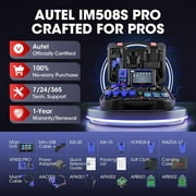Autel MaxiIM IM508S PRO Bidirectional Diagnostic Scanner, Same as IM608 PRO II/ IM608S II,3k Active Test, Smart & Expert Mode