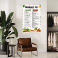 thumbnail image 4 of Pregnancy Diet Chart Poster Healthy Food List Guide Kitchen Poster Canvas Painting Posters And Prints Wall Art for Living Room Bedroom Decor, 4 of 4