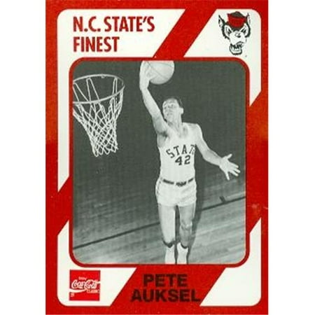 - Pete Auksel Basketball Card (N.C. North Carolina State) 1989 Collegiate Collection No.5