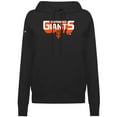 thumbnail image 2 of Women's Levelwear Black San Francisco Giants Adorn Retro 3D Pullover Hoodie, 2 of 3