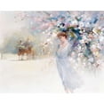 thumbnail image 2 of Haenraets, Willem 18x15 White Modern Wood Framed Museum Art Print Titled - Goodbye, 2 of 4