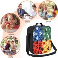 thumbnail image 5 of Halloween Lunch Bag Insulated Thermal Box with Shoulder Strap & Handle for Work and Picnic, 5 of 6