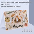 thumbnail image 3 of Yayeee Toggle Light Switch Wall Plate 2-Gang 4.56"x4.48" Decorative Outlet Cover, Campfire Pattern, 3 of 7