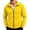 Gold, variant on XRoczxe Men's Full Zip Up Track Jacket, Stand Collar Solid Color Sweatshirt, Casual Long Sleeve Lightweight Coat with Pockets for Spring Fall Daily Wear