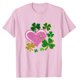 thumbnail image 4 of Camisetas de Manga Corta para las Mujeres de Moda Imprimir Cuello Redondo Camiseta, Mezcla de Poliéster Ligero para Primavera Verano Otoño, 4 of 8