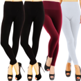 thumbnail image 1 of Pack 4 Colores Leggins Faja Termicos Afelpados Unitallas Yoga, 1 of 5