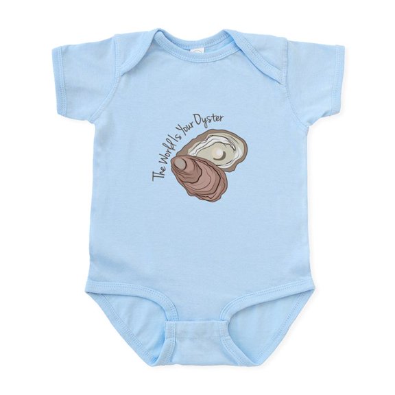 CafePress - Your Oyster Body Suit - Baby Light Bodysuit, Size Newborn - 24 Months