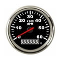 thumbnail image 1 of Universal Red Backlight 6K Tachometer Gauge with LCD Hourmeter For Car Yacht Boat Waterproof 6000 RPM Tacho meter 12V/24V ,Wide Applicability, 1 of 7