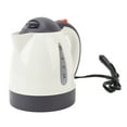 thumbnail image 6 of Portable Car Electric Kettle, Auto Shut Off Heated Water Tea Coffee Kettle Leakproof Spout Stainless Steel Plastic 1L  For Trip, 6 of 8