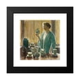 thumbnail image 2 of Childe Hassam 12x12 Black Modern Framed Museum Art Print Titled - Strawberry Tea Set (1912), 2 of 5