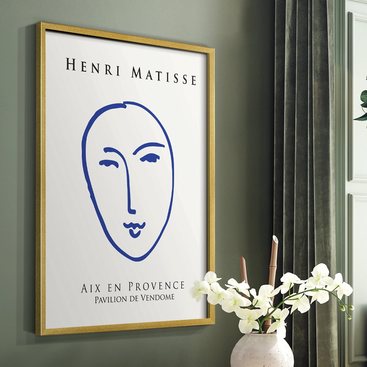 Matisse XLIX Framed Print - Solid Wood