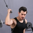 HGYCPP Gym Push Down Single Handle Replacement Tricep Strength Pull Up