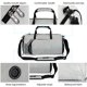 thumbnail image 4 of TFixol Bolsa de viaje impermeable de 30 litros con compartimento separado para zapatos para, 4 of 8