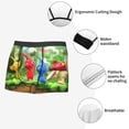 thumbnail image 4 of Lsque Pikmin Pattern Men’s Total Support Pouch Boxer Briefs, X-Temp Cooling, Moisture-Wicking Underwear, Regular, Long-leg and Trunk-X-Large, 4 of 7