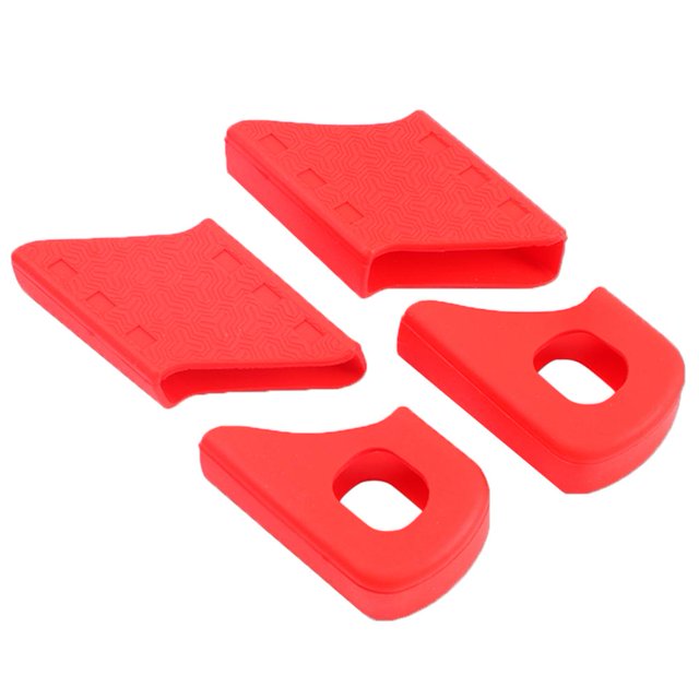 Sywqhk Protector universal de la cubierta de la manga de las botas del brazo de la biela de la bicicleta de la bicicleta (rojo) Sywqhk Alta Calidad