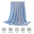 thumbnail image 2 of Cooling Throw Blanket for Hot Sleepers, with Double Sided Cold Effect, Lightweight Breathable Summer Blanket for Night Sweats, Throw Blankets for Couch, 40"x35", 2 of 8