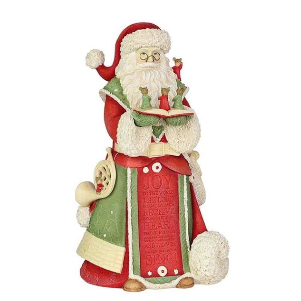 The Heart of Christmas Santa with Bag Figurine The Heart of Christmas Santa with Bag Figurine