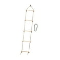 thumbnail image 4 of DYNWAVECA Climbing Rope Ladder Kids Climbing Game Hanging Ladder for Outdoor Treehouse with Hook, 4 of 10