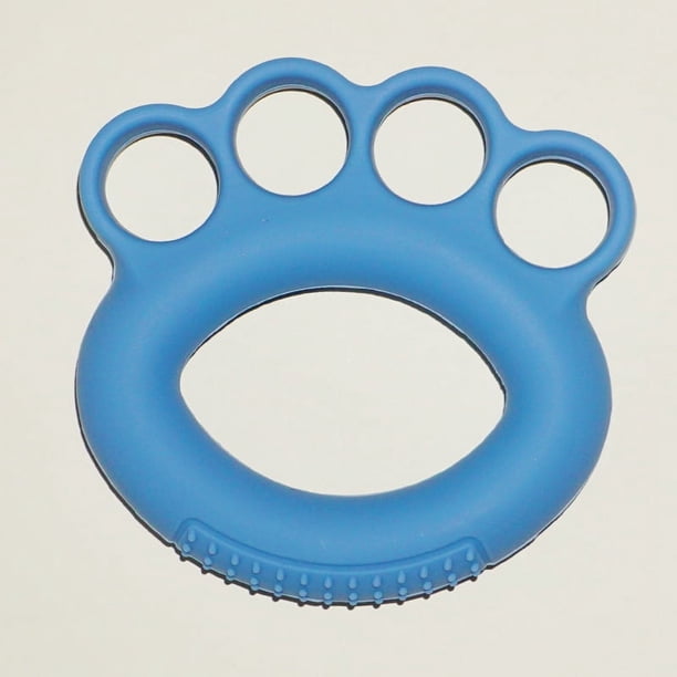 Anillo de agarre de cinco dedos para ejercicios de rehabilitación con agarre de silicona Dispositivo de entrenamiento de fitness para dedos para niños Anillo de agarre deportivo profesional