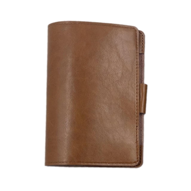 Maytalsory Golf Scorecard Holder Versatile Gift for Game Outdoor made of PU leather,lightweight Rounds Notes Brown