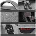 thumbnail image 4 of Mochilas para portátil con puerto de carga USB para hombre y mujer para el trabajo, escuela, universidad, mochila escolar para niños, adolescentes con compartimento para portátil y bolsa antirrobo,, 4 of 5